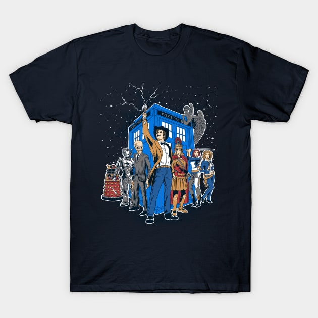 Master of the Whoniverse T-Shirt by zerobriant